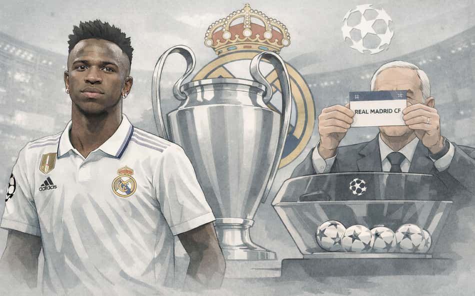 Real Madrid não é favorito na Champions, e cenário aumenta responsabilidade de Vini Jr.