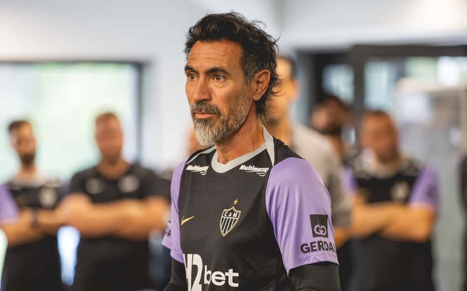 AO VIVO: Acompanhe a apresentação de Eduardo Domínguez, novo técnico do Atlético-MG