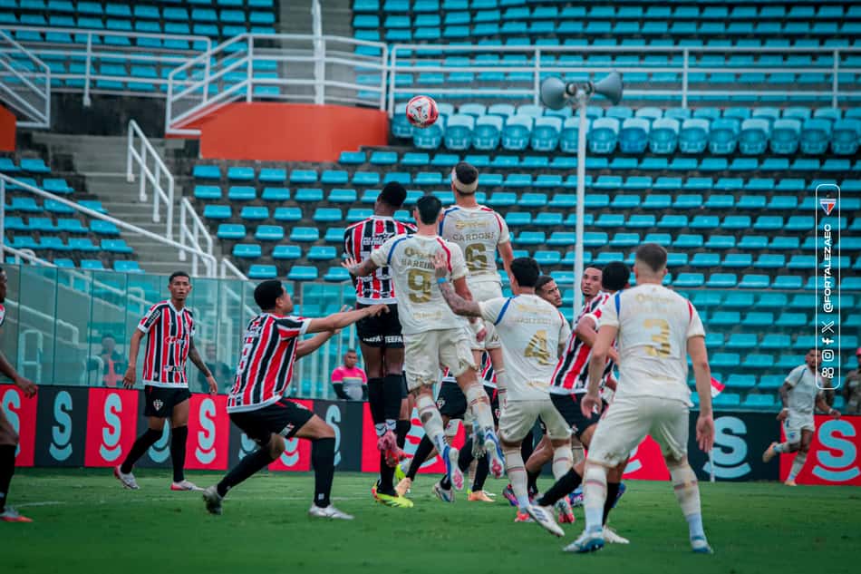 Partida entre Ferroviário e Fortaleza, pelo Campeonato Cearense (Foto: Leonardo Moreira/Fortaleza EC)