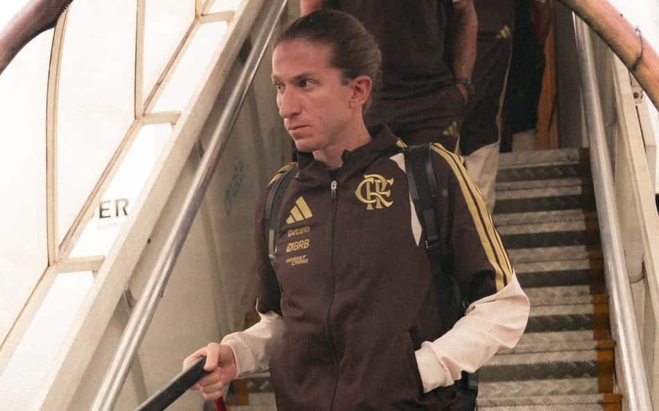Com surpresa, Filipe Luís define escalação do Flamengo contra o Lanús pela Recopa