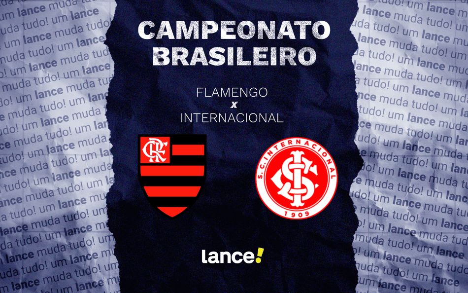 Flamengo x Internacional: onde assistir ao vivo, horário e escalações do jogo pelo Brasileirão