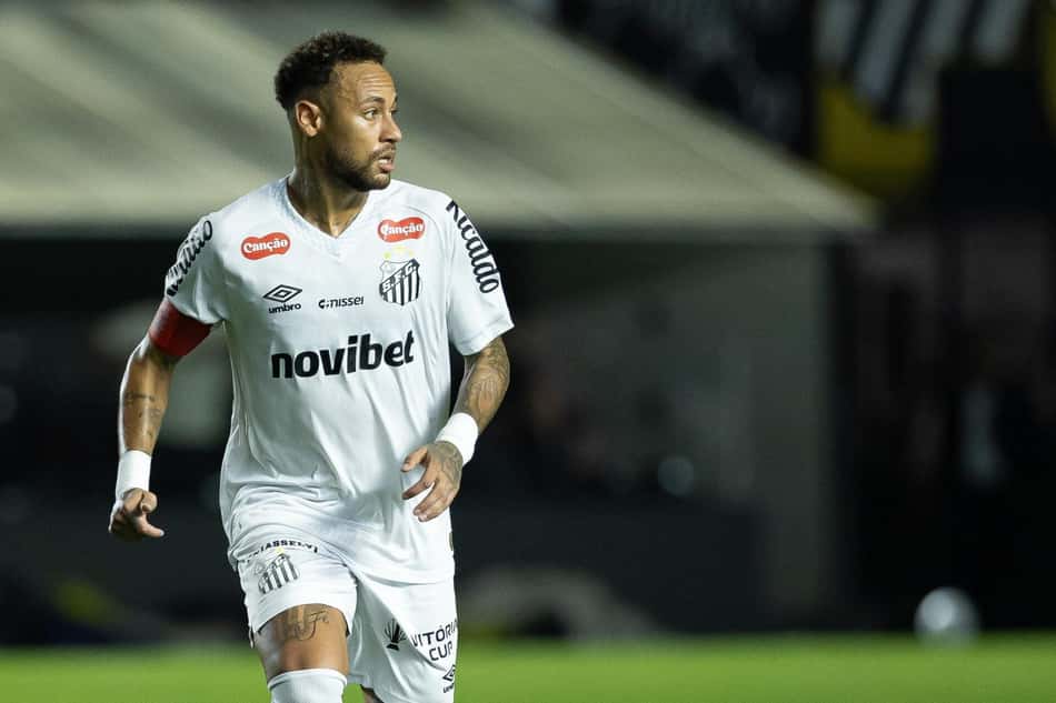 Neymar em Santos x Vasco