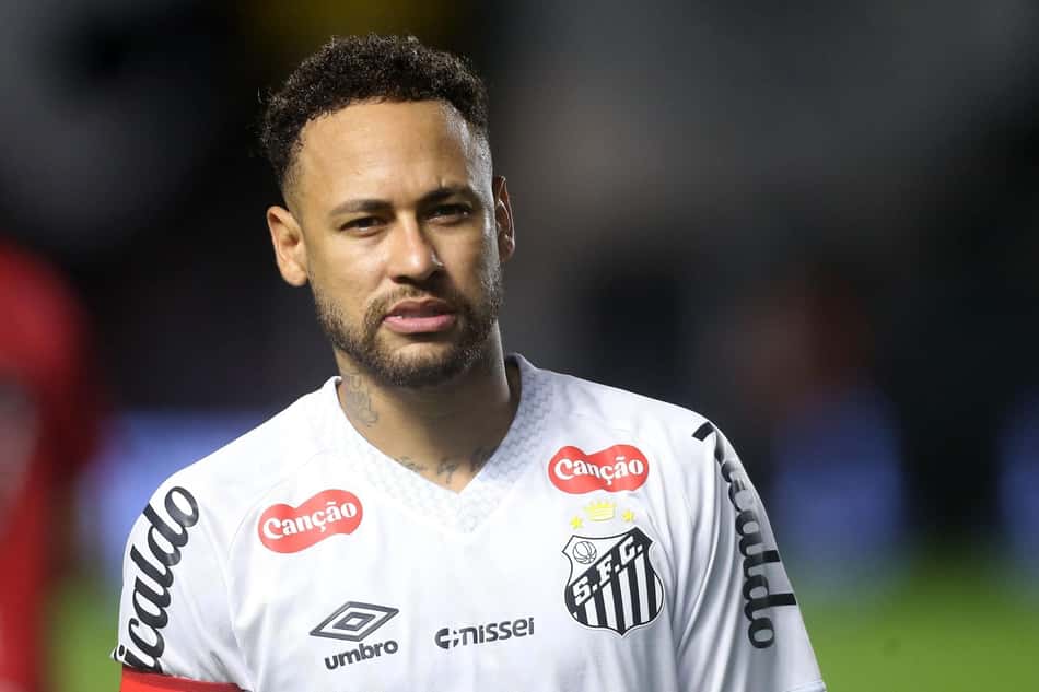 Neymar em Santos x Vasco