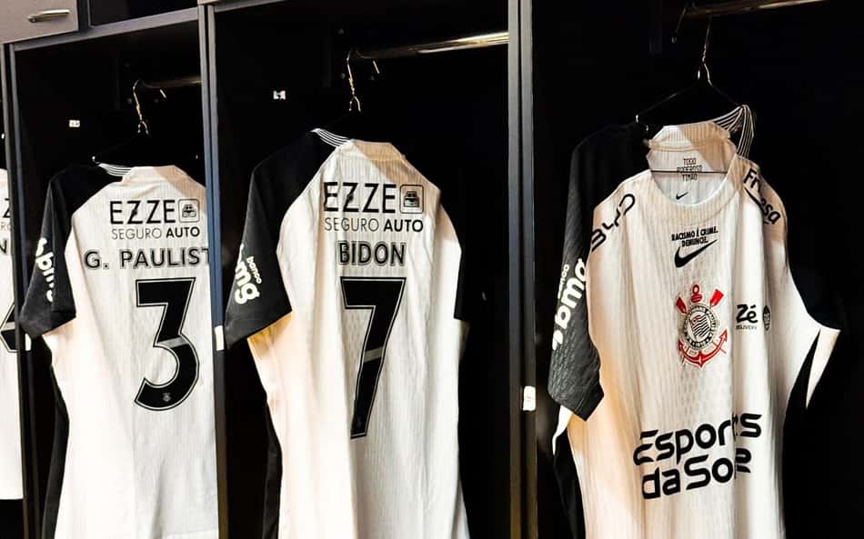 Com surpresa no ataque, Corinthians está escalado para enfrentar o Cruzeiro