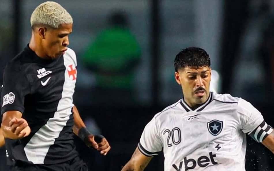 Erro de jogador em Vasco x Botafogo chama atenção: 'Não tem como'