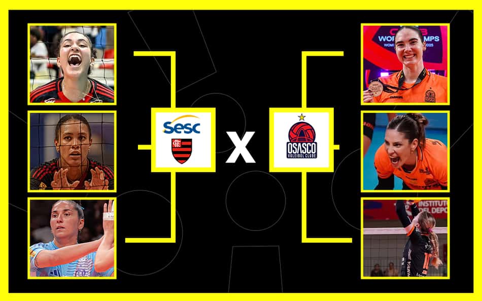 Na semi da Copa Brasil, quem tem o melhor elenco: Sesc Flamengo ou Osasco?