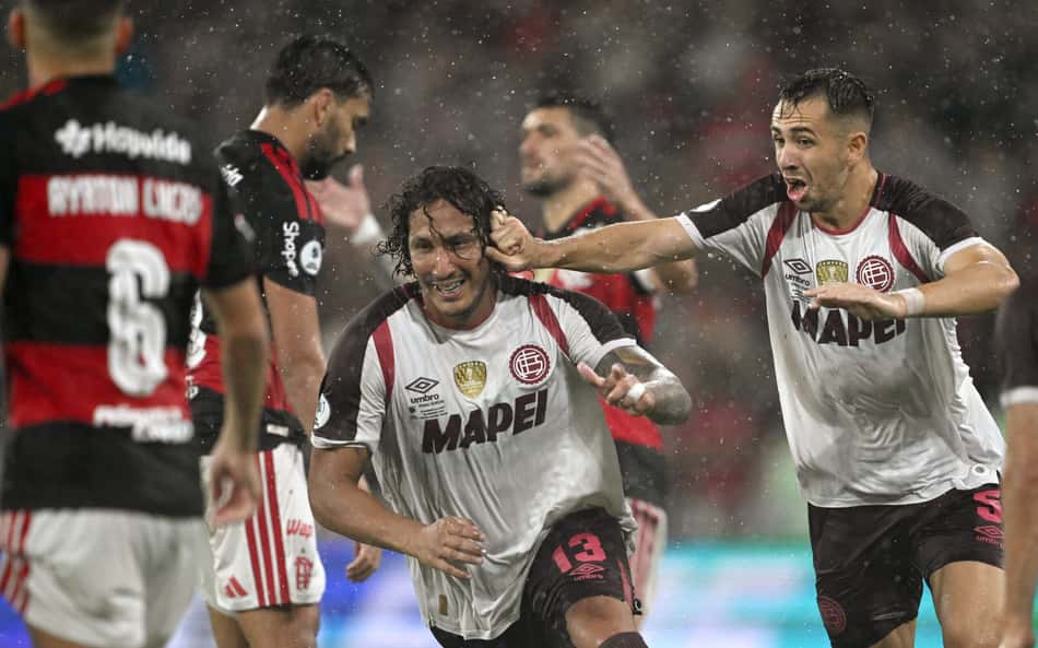 Veja os gols da vitória do Lanús sobre o Flamengo no Maracanã