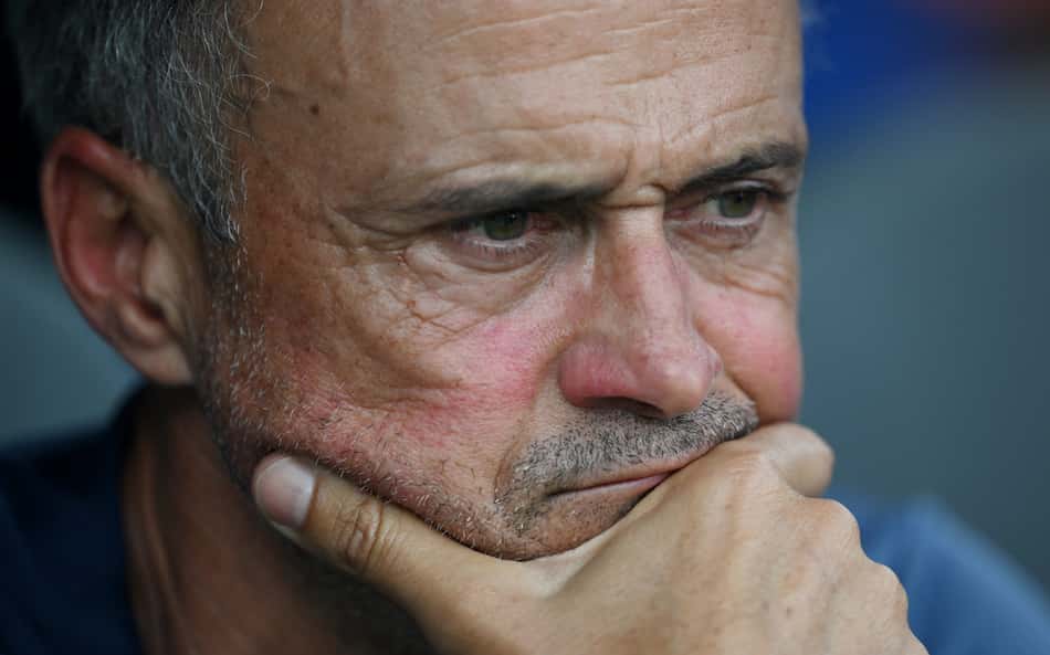 Luis Enrique falou sobre uma possível final entre PSG x Flamengo (Foto: Angela Weiss/AFP)