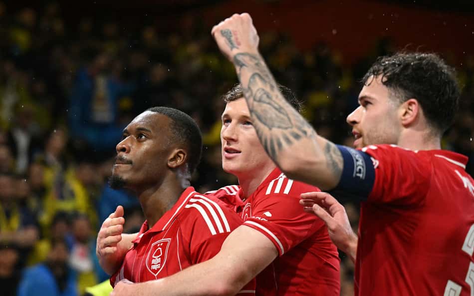 Nottingham Forest leva susto, mas se classifica às oitavas da Europa League