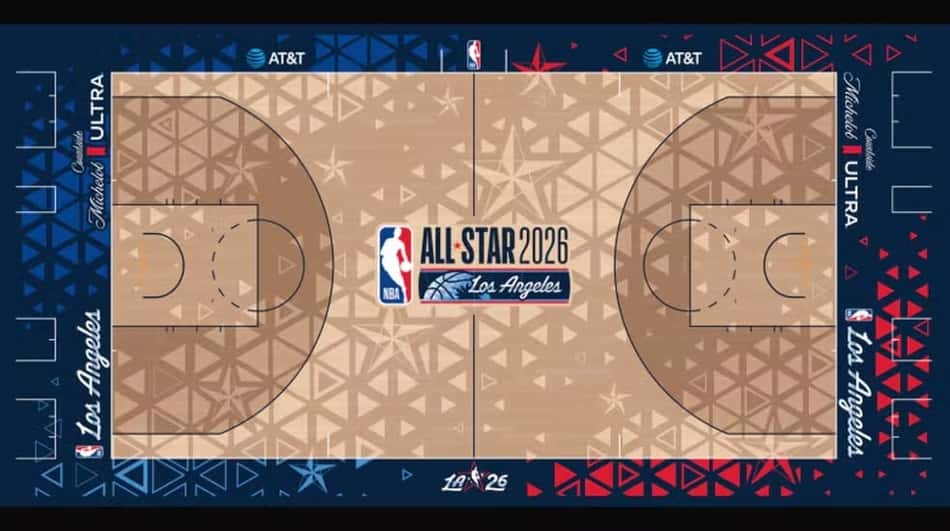 Quadra do All-Star Game 2026 (Foto: Divulgação)