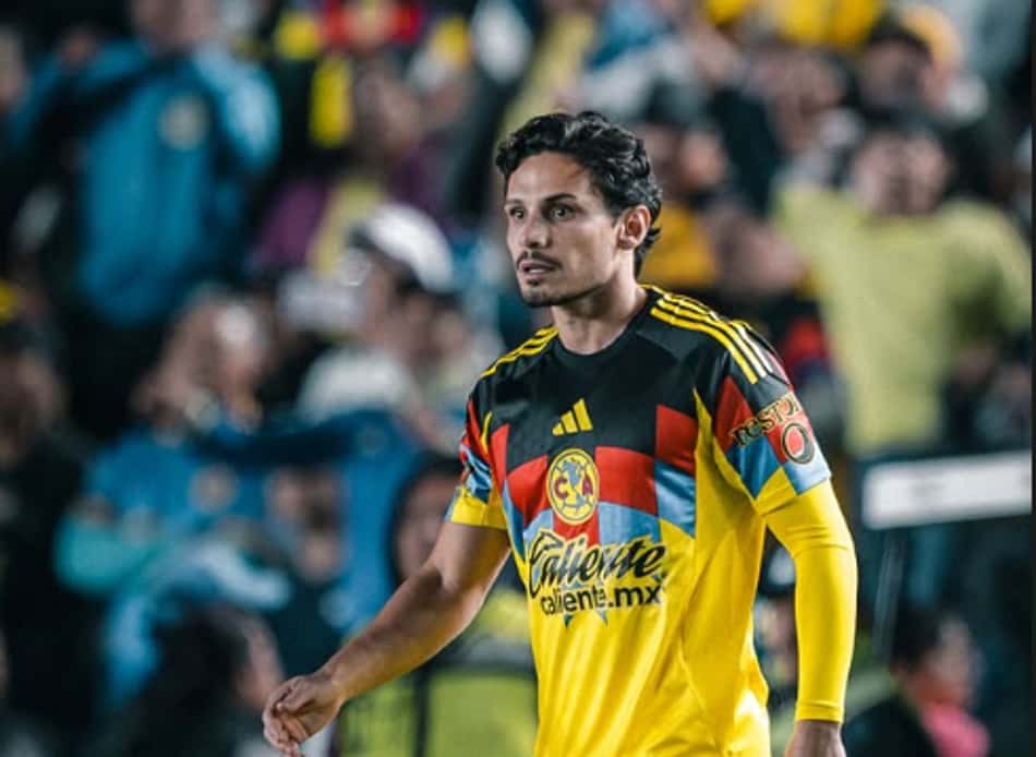 Raphael Veiga, ex-Palmeiras, estreia pelo América do México (Foto: Reprodução/Instagram)