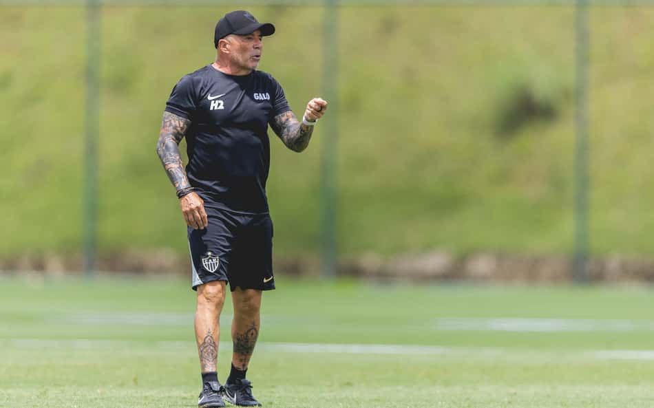Equipe alternativa: as opções de Sampaoli para escalar o Atlético-MG contra o Athletic pelo Mineiro