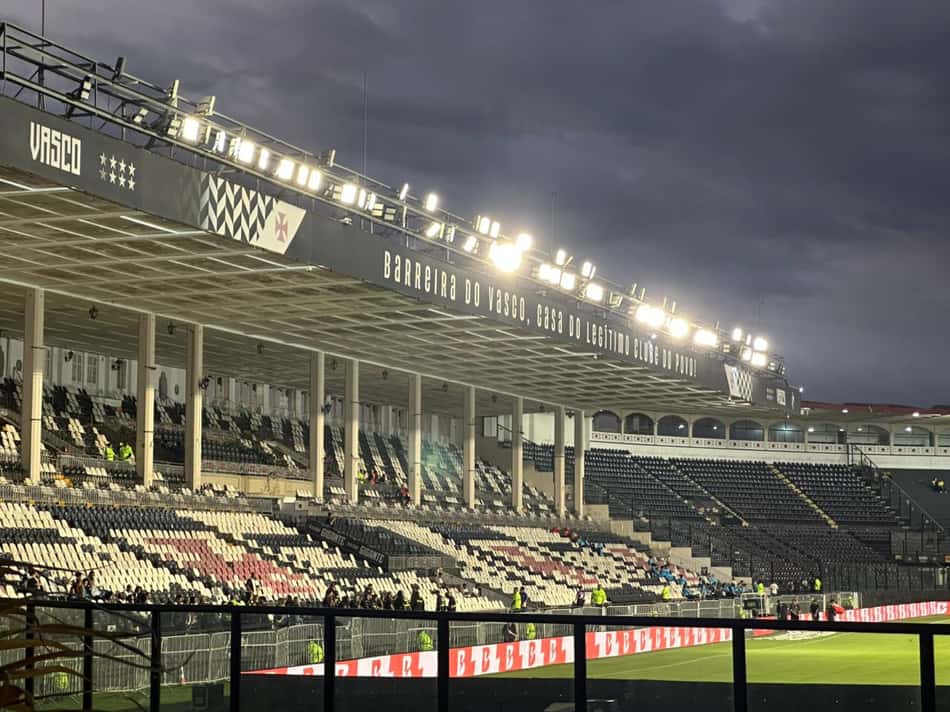 São Januário antes do jogo entre Vasco e Volta Redonda (Foto: Lucas Bayer / Lance!)