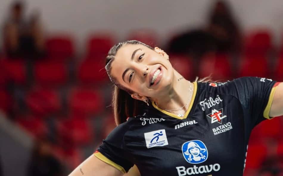 Geovanna na Superliga Feminina 25/26 (Foto: Reprodução/ Instagram)