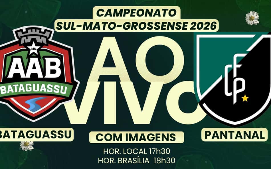 Luta na parte de cima: LanceTV! transmite ao vivo e com imagens Bataguassu x Pantanal pelo Sul-Mato-Grossense