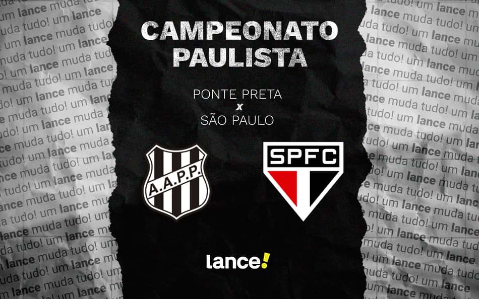 Ponte Preta x São Paulo: onde assistir ao vivo, horário e prováveis escalações