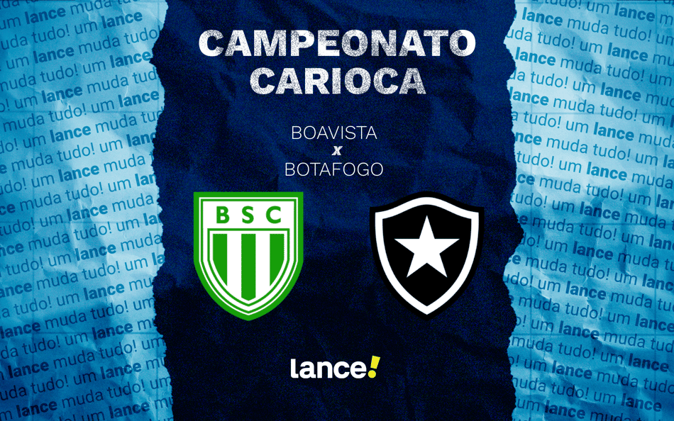 Boavista x Botafogo: onde assistir, horário e prováveis escalações do jogo pela Taça Rio