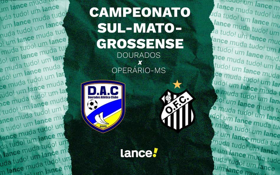 Dourados x Operário-MS: onde assistir ao vivo, horário e prováveis escalações pelo Campeonato Sul-Mato-Grossense