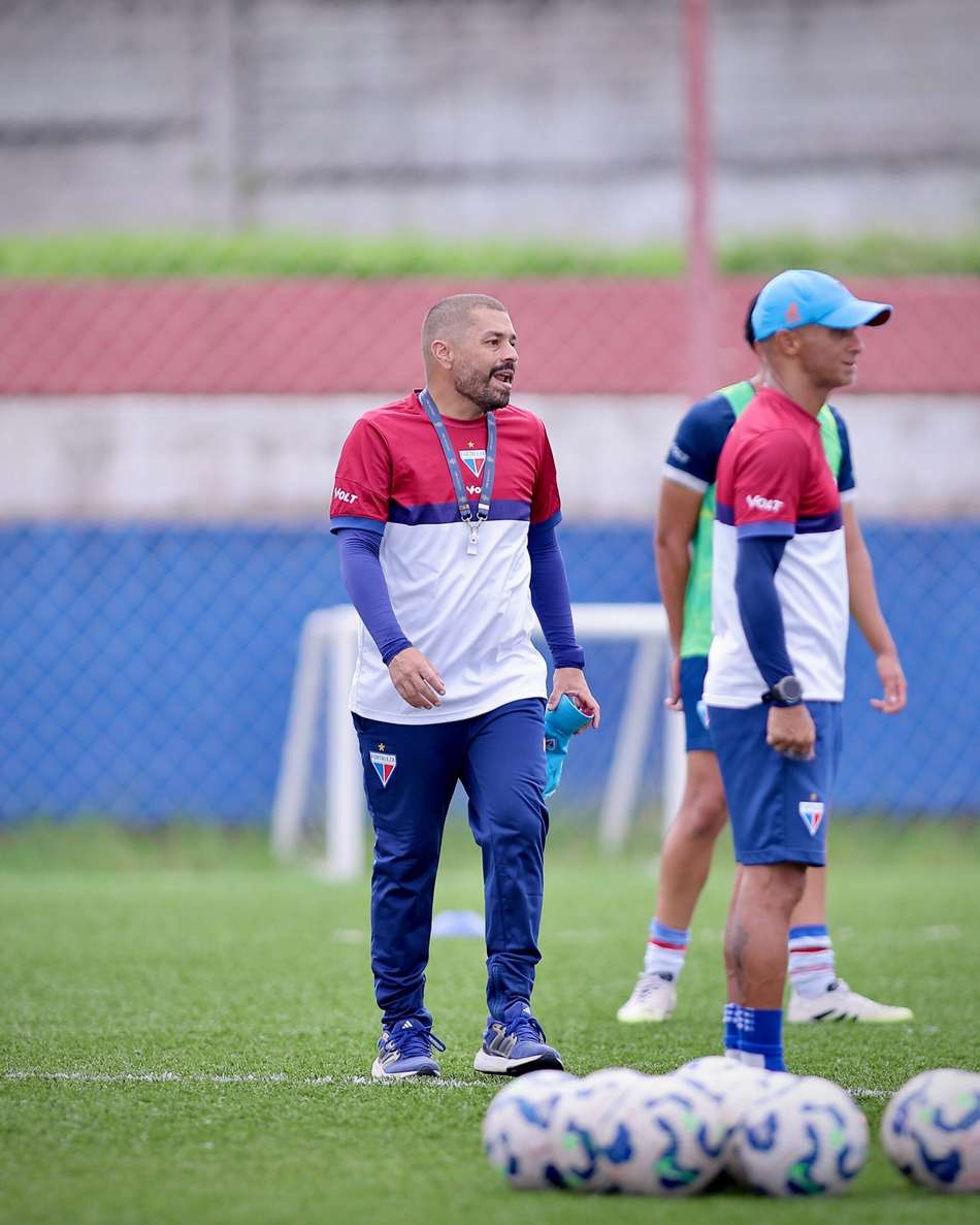 Thiago Dantas, técnico do sub-17 do Fortaleza (Foto: divulgação/Fortaleza EC)