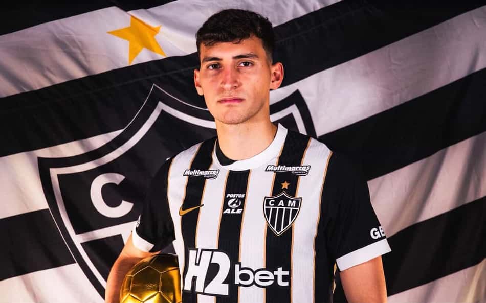 Tomás perez anunciado oficialmente (Foto: Pedro Souza / Atlético)