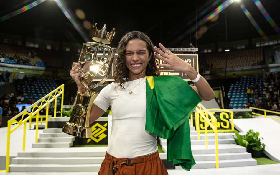 Rayssa Leal é tetracampeã do Super Crown (Foto: Pablo Vaz)