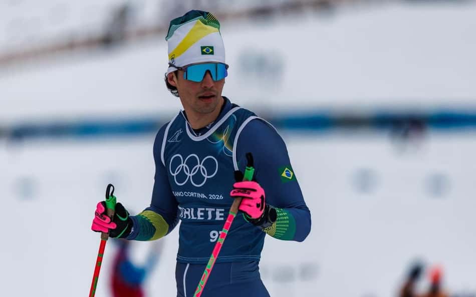 Manex Silva conquista o melhor resultado do Brasil no Esqui Cross-Country