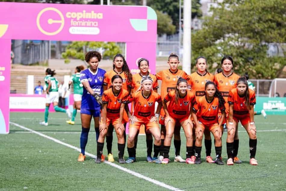 Time Sub-20 da UDA participou da Copinha Feminina. (Foto: Divulgação)