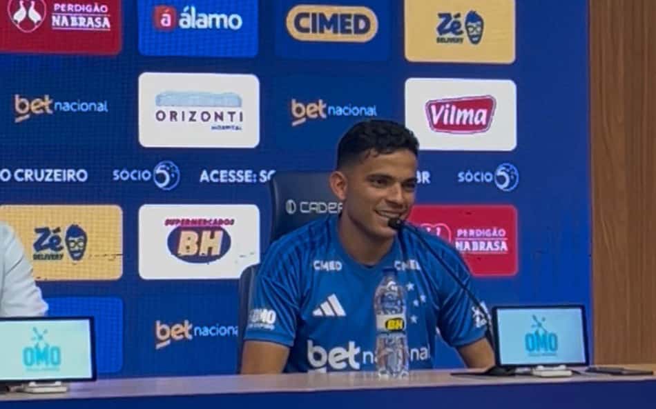 Bruno Rodrigues é apresentado pelo Cruzeiro e abre o jogo sobre período lesionado