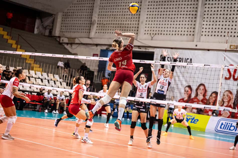 Tijuca x Sesi Bauru no returno da Superliga Feminina 25/26 (Foto: Thiago Mendes)