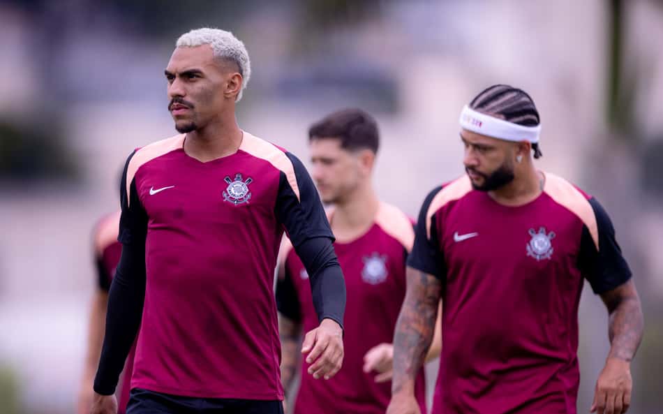 Confira a provável escalação do Corinthians para o clássico contra o Palmeiras