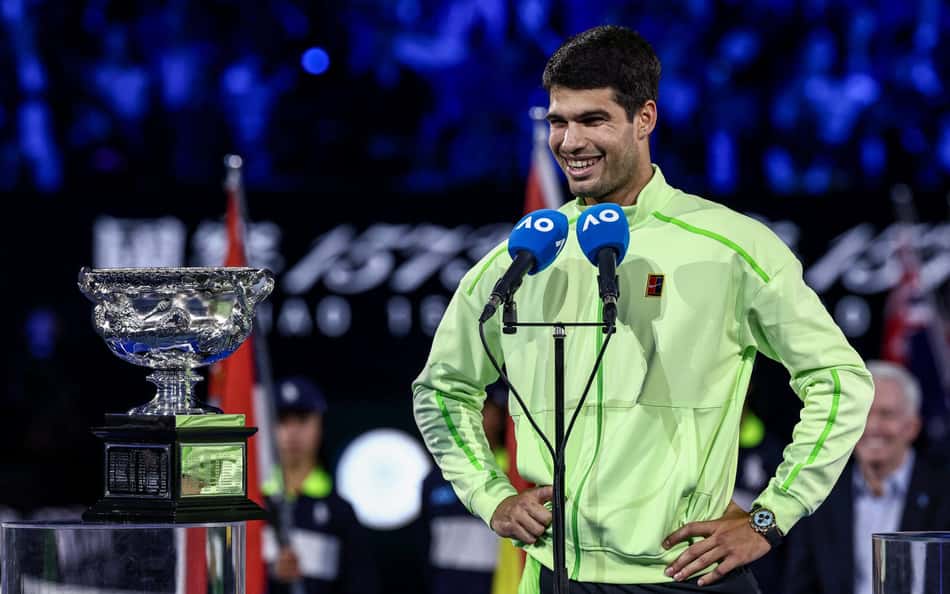 Quanto ganhou Carlos Alcaraz com o título do Australian Open?