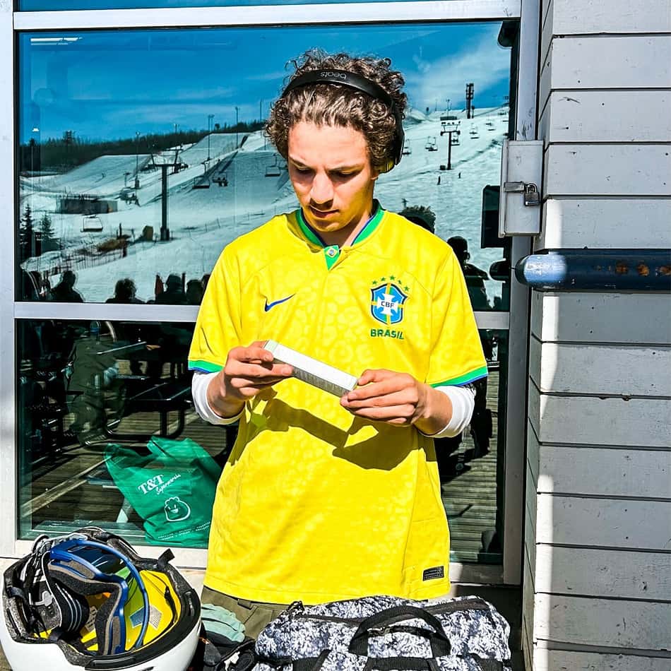 Augustinho Teixeira nasceu em Ushuaia, na Argentina
