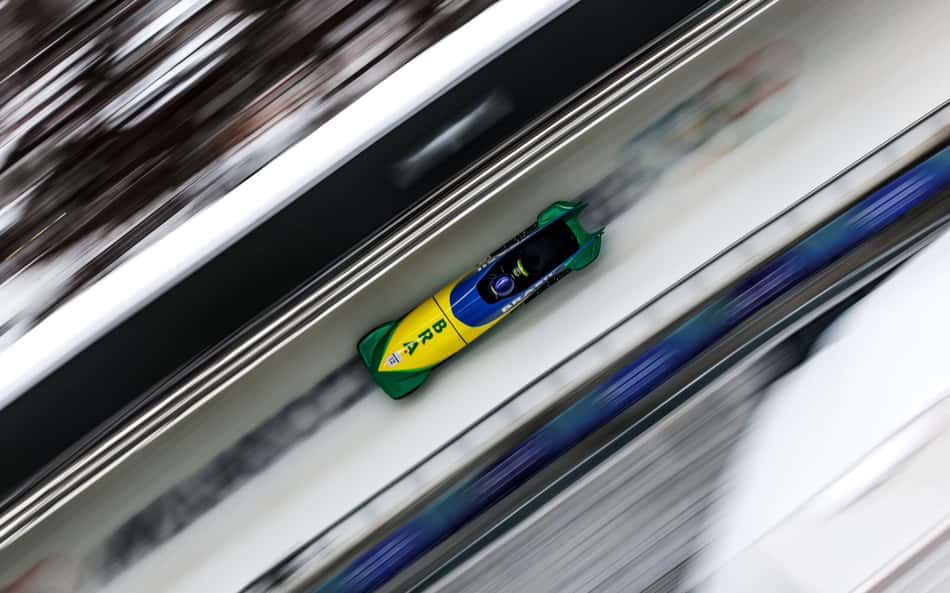 Treinamento oficial do Bobsled 2-man nos Jogos Olímpicos de Inverno Milao-Cortina 2026 Foto: Gabriel Heusi/COB
