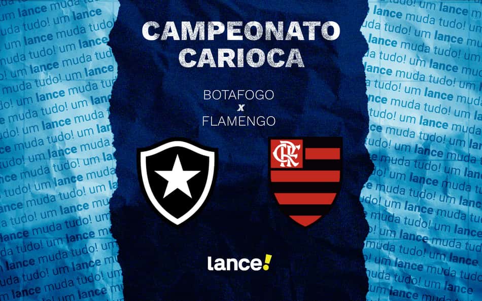 Botafogo x Flamengo: onde assistir, horário e escalações do jogo pelo Carioca