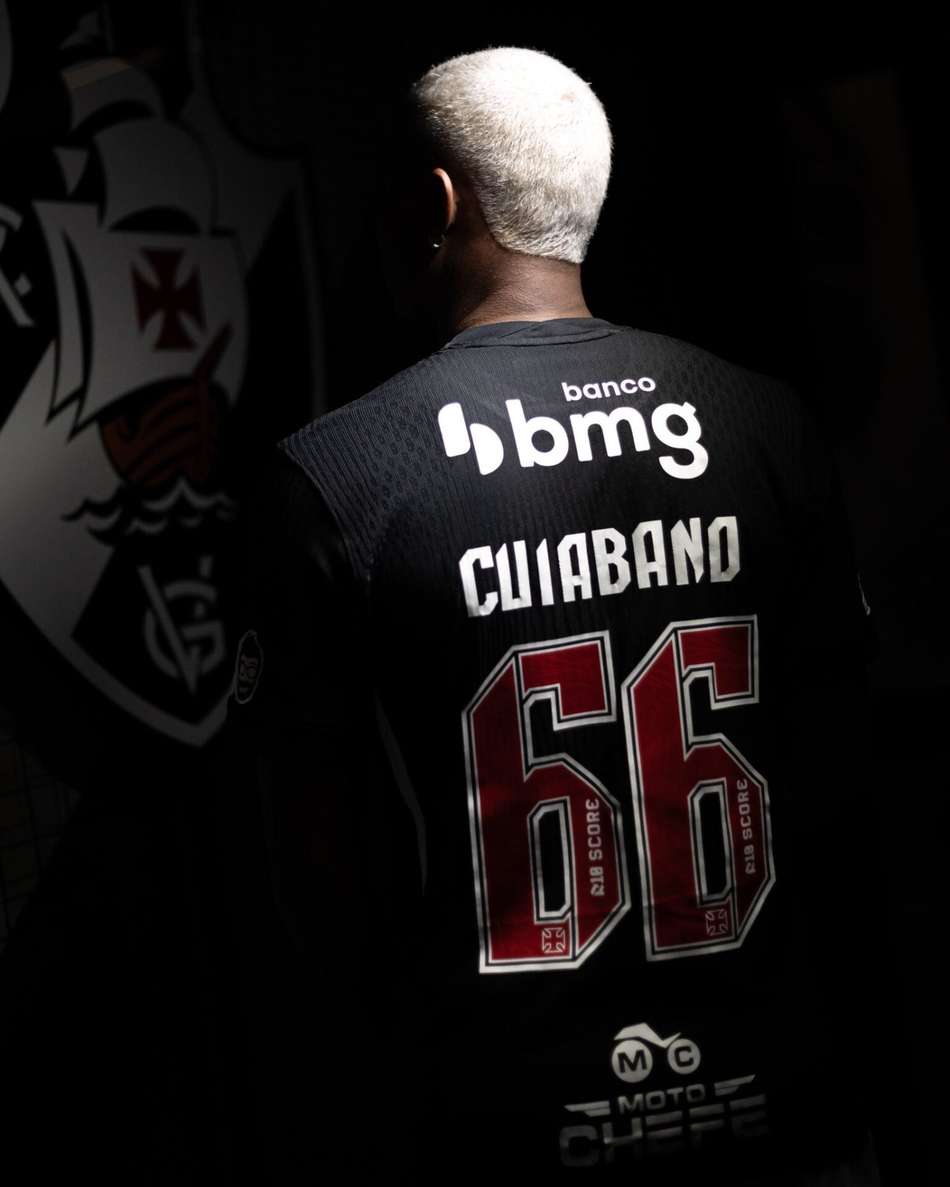 Cuiabano usará o número 66 no Vasco (Foto: Matheus Lima/Vasco)