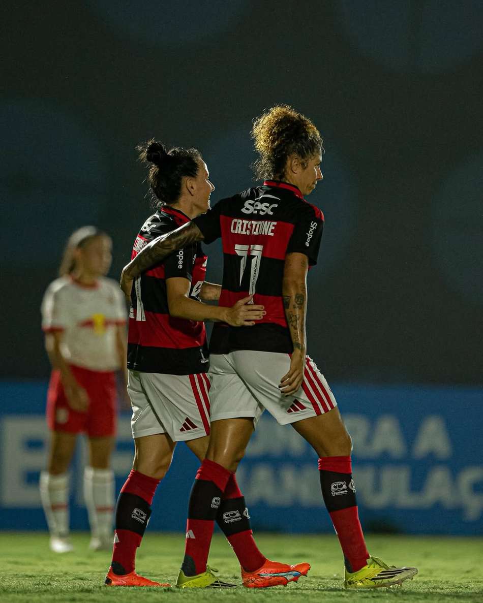 Flamengo vence Red Bull Bragantino na segunda rodada do Brasileirão Feminino. (Foto: Paula Reis / Flamengo)