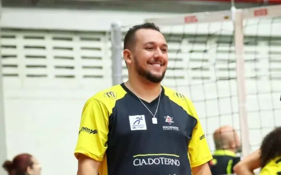 Gabriel Leite, técnico do Mackenzie (Foto: Reprodução)