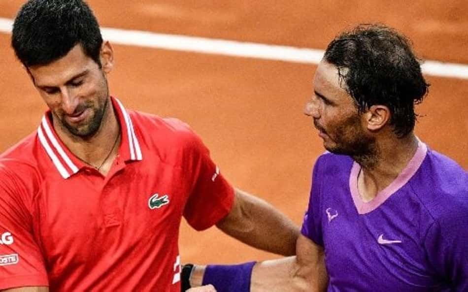 Rafael Nadal escolhe Novak Djokovic o melhor da história