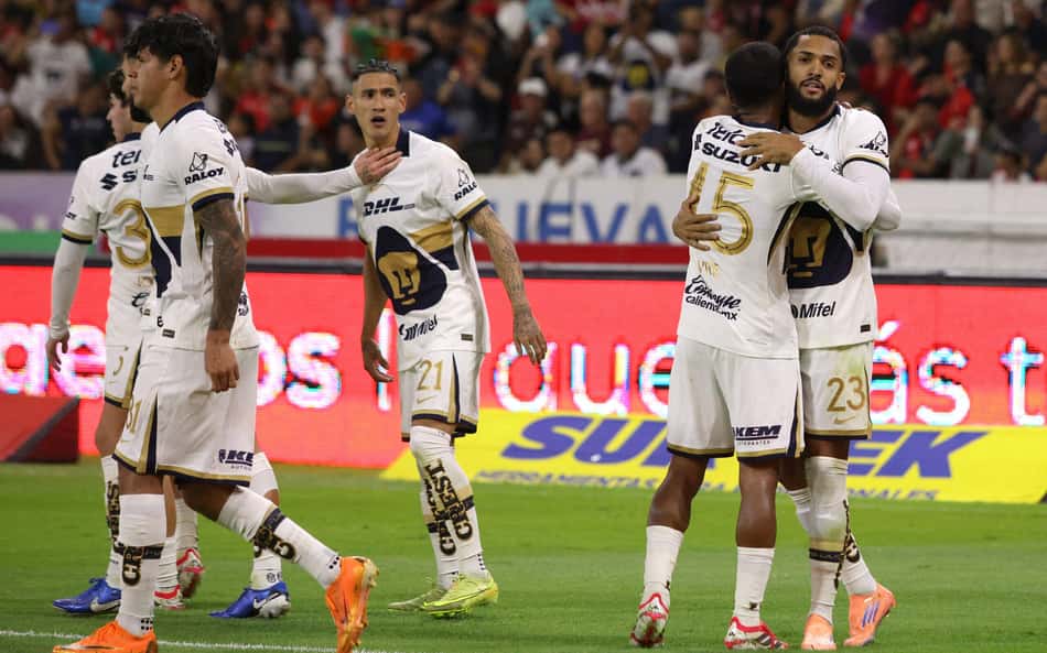 Ex-Flamengo, Juninho se destaca, mas Pumas cede empate a gol de ex-Vasco no México