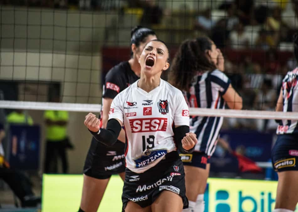 Sesi Bauru é finalista do Sul-Americano de vôlei 2026 (Foto: Betto Dolorier/FPV)