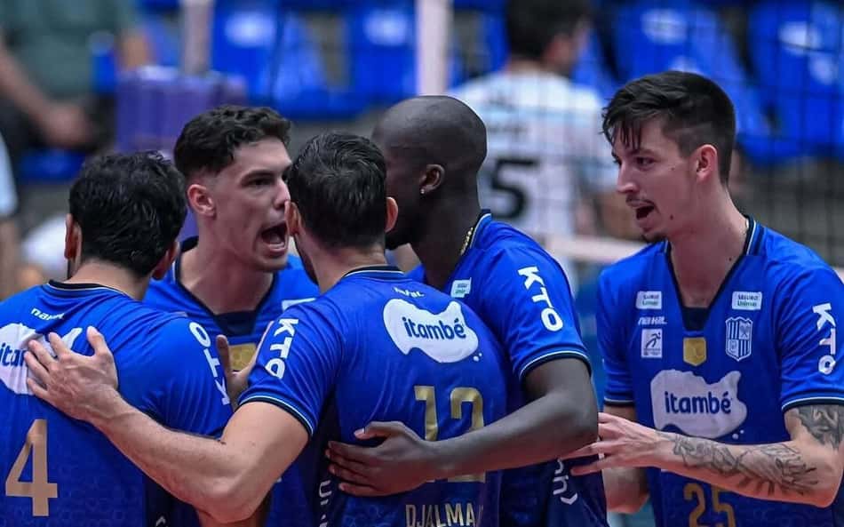 Minas avança à semifinal do Sul-Americano de vôlei (Foto: Pedro Teixeira/ Vôlei Renata)