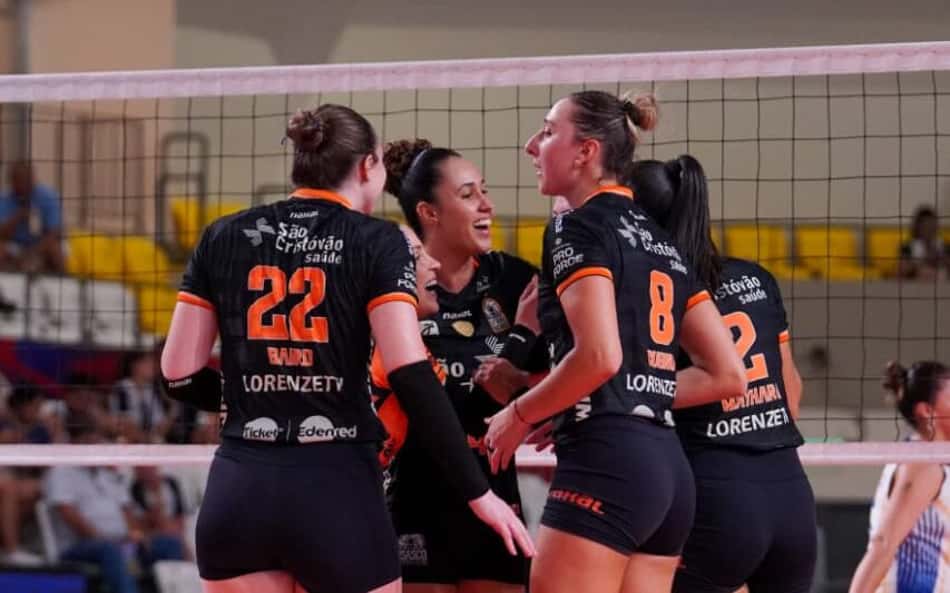 Osasco na fase de grupos do Sul-Americano de vôlei (Foto: Carolina Oliveira)