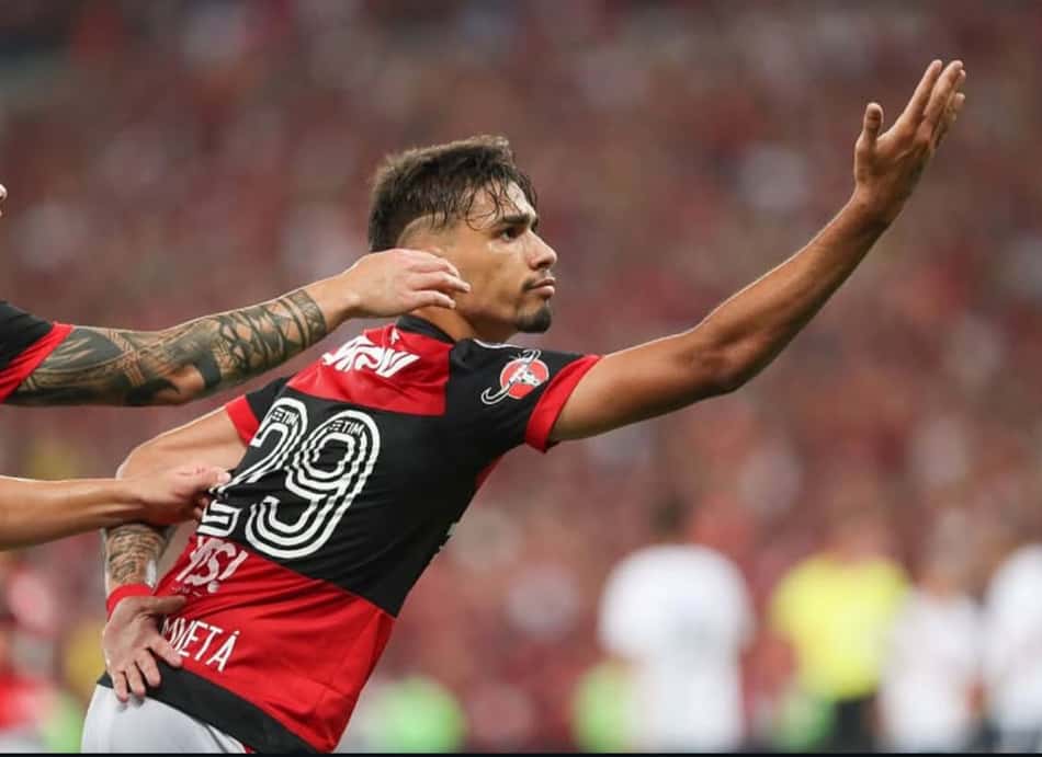 Paquetá na final da Sul-Americana (Foto: Gilvan de Souza/Flamengo)