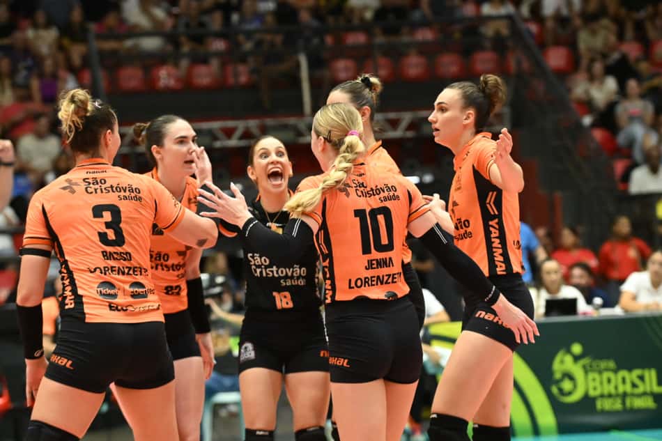 Osasco é finalista da Copa Brasil de vôlei 2026 (Foto: Divulgação/ CBV)