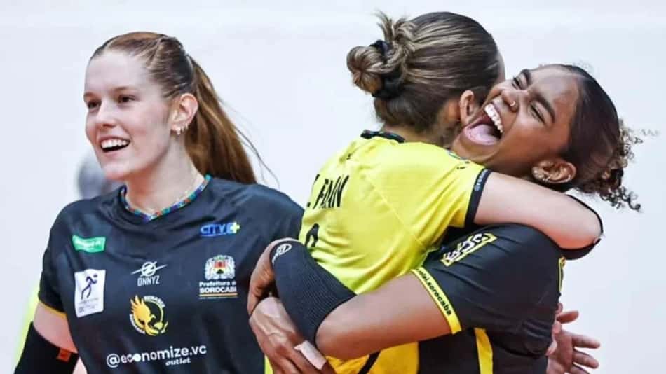 Sorocaba vence pela primeira vez na Superliga Feminina (Foto: Kamila França/ Sorocaba)