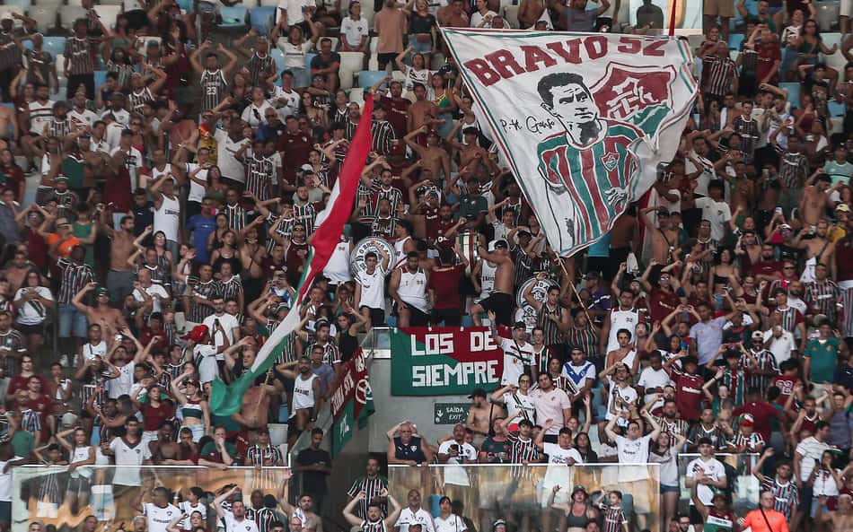 Torcida do Fluminense no Maracanã (Foto: Lucas Merçon/FFC)
