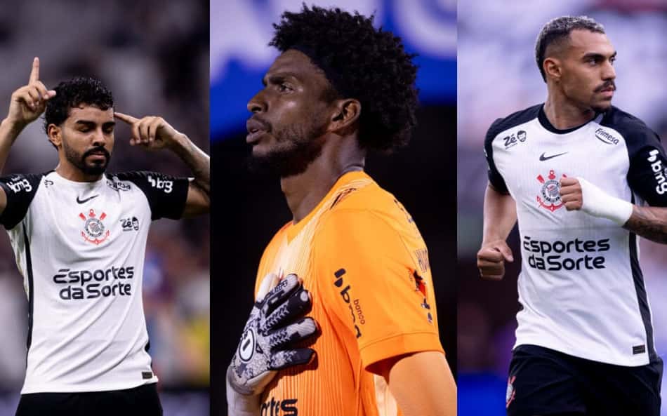 Contra o Santos, trio do Corinthians tenta última cartada antes da convocação de Ancelotti