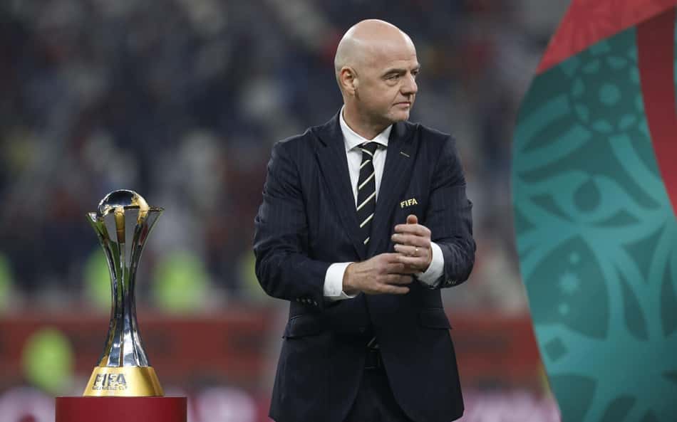 Gianni Infantino, presidente da Fifa (Foto: Ricardo Moreira/Zimel Press/Gazeta Press)