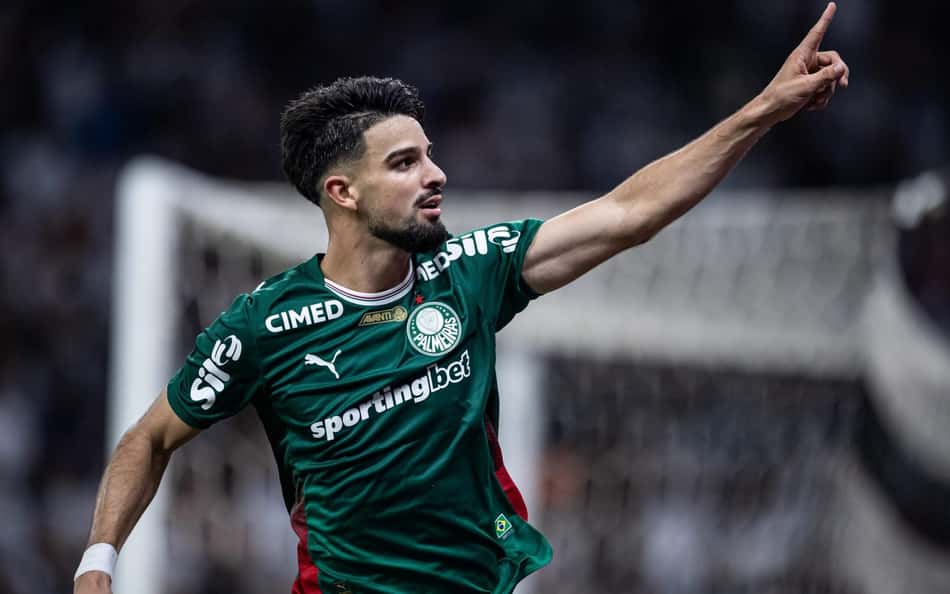 Veja o gol de Palmeiras x Mirassol: Flaco López abre o placar com golaço