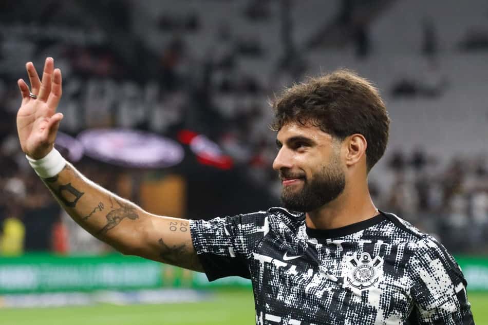 Corinthians vive expectativa de ter Yuri Alberto contra o Santos (Foto: Theo Daolio/Mochila Press/Gazeta Press)